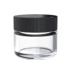 Glass Concentrate Container Black Cap 5ML Canada