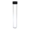 glass-cone-tube-tall-wide-with-black-cap