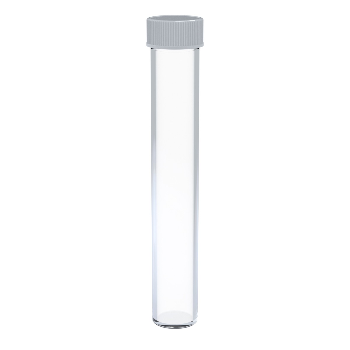 Child Resistant | Pop Top Plastic Pre-Roll Tubes | 78mm - Clear - 1200 Count