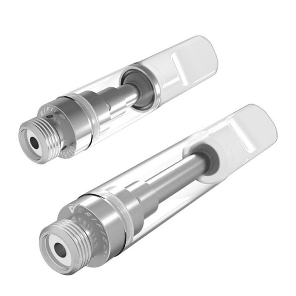 Verified 0.5ml Glass Cartridges w/ White Ceramic Mouth Tip